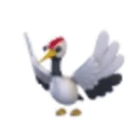Red Crowned Crane