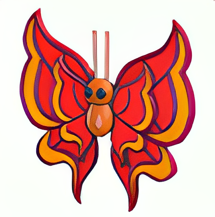 Vermillion Butterfly