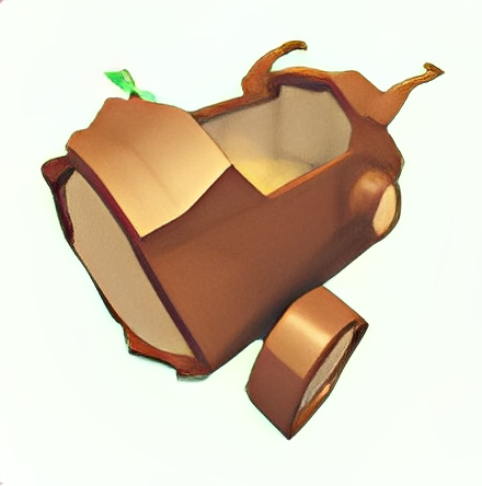 Old Lump Of Log Stroller