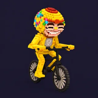 Gold Chicleteira Bicicleteira
