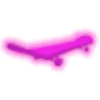 Neon Pink Skateboard