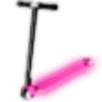 Neon Pink Scooter