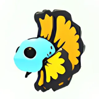 Blue Betta Fish