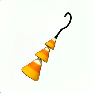 Halloween Orange Candy Corn Earrings