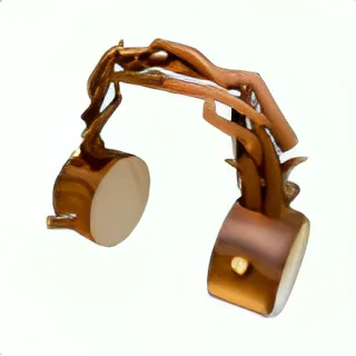 Eco Brown Branch Headphones