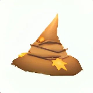 Eco Brown Earth Wizard Hat