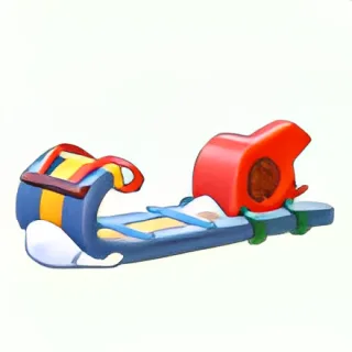 Snowblower Toboggan