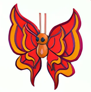 Vermillion Butterfly