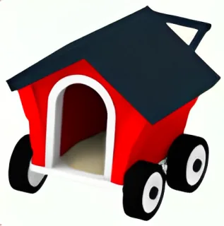 Dog House Stroller