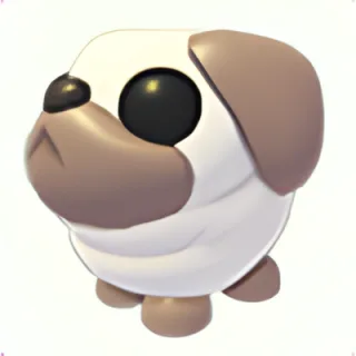 Snowball Pug