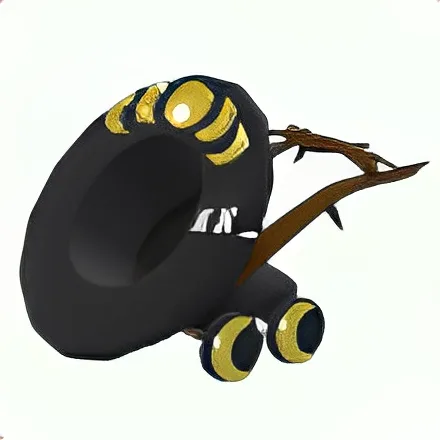 Halloween Black Witch Hat Stroller