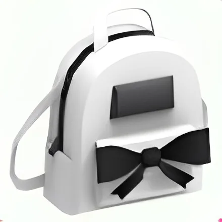 White Designer Backpack