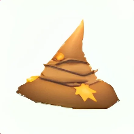 Eco Brown Earth Wizard Hat