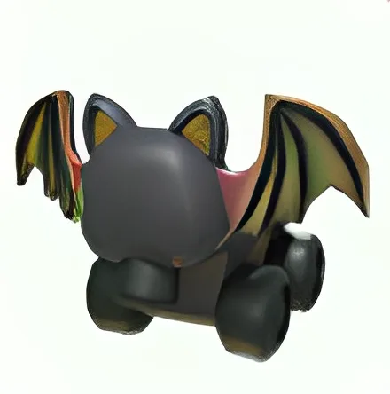Bat Face Roller Skates