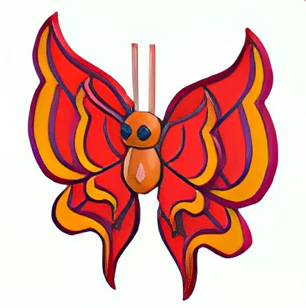 Vermillion Butterfly