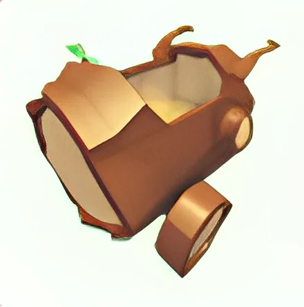 Old Lump Of Log Stroller